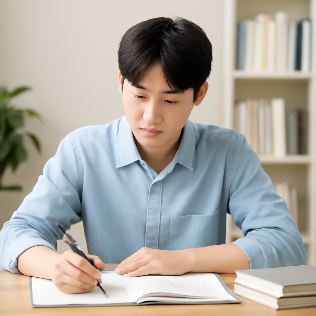 학원입학시험 대표 이미지